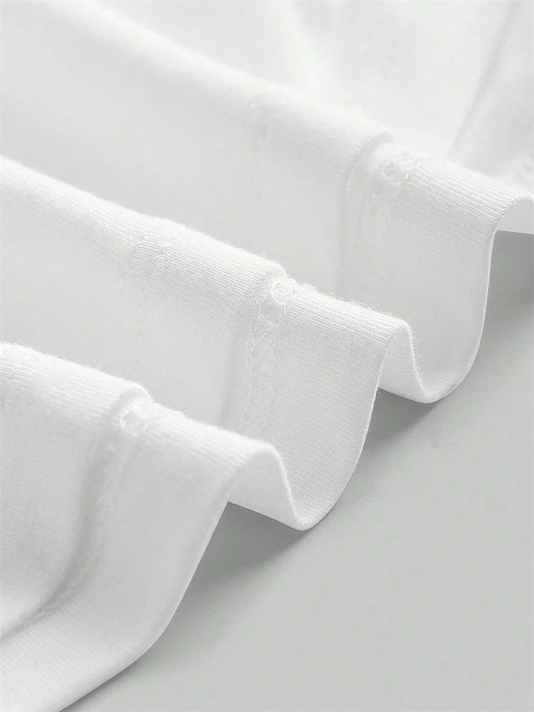 Contrast Lace Bow Top