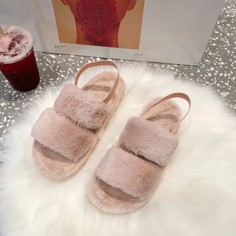 Fuzzly™ Plush Sandals
